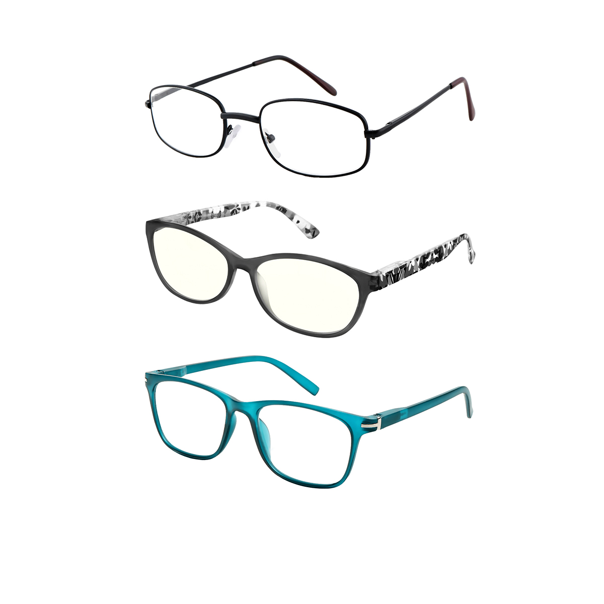 oval reading-glasses #317 - multicolor